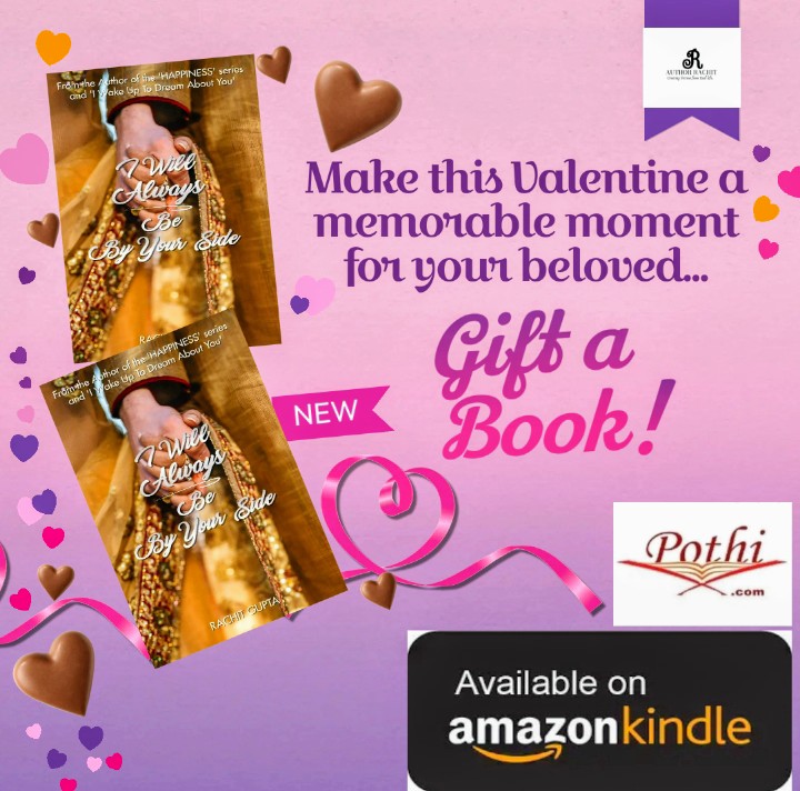 Gifting a Teddy is a cliche... Gift your beloved a Book today!!

Link for Amazon E.Book-
rb.gy/umyzwv

Link for Pothi Paperback-
surl.li/pzhdd

#iwillalwaysbebyyourside 
#newromancebook 
#companionship 
#situationship 
#newcontemporaryromancenovel