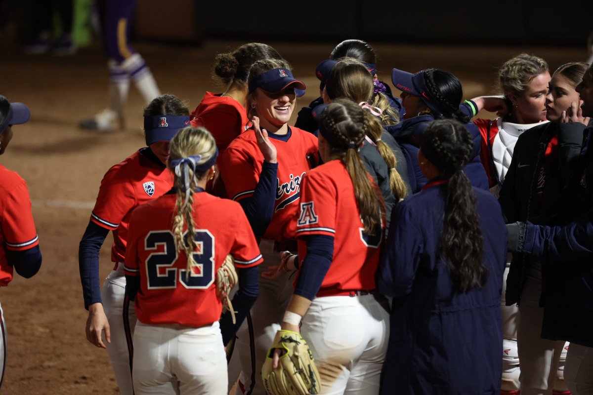 Arizona Softball (@arizonasoftball) on Twitter photo What a 2024 debut for these two 🤩
<a href="/brooke_mannon/">Brooke Mannon</a> | 4.0 IP, 5 K, 0 H
<a href="/_aliblanchard_/">Ali Blanchard</a> | 1.0 IP, 1 K, 0 H
First combined perfect game in Arizona history What a 2024 debut for these two 🤩
<a href="/brooke_mannon/">Brooke Mannon</a> | 4.0 IP, 5 K, 0 H
<a href="/_aliblanchard_/">Ali Blanchard</a> | 1.0 IP, 1 K, 0 H
First combined perfect game in Arizona history