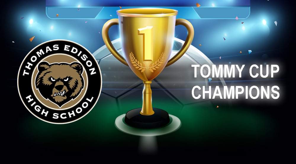 leevols_cte's tweet photo. ๐ Congratulations to the Edison boys soccer team for their thrilling 2-1 victory over Jefferson, securing the Tommy Cup! ๐โฝ๏ธ Way to go, team! #EdisonPride #SoccerChamps ๐ฅ https://t.co/pWy0YGWCPg