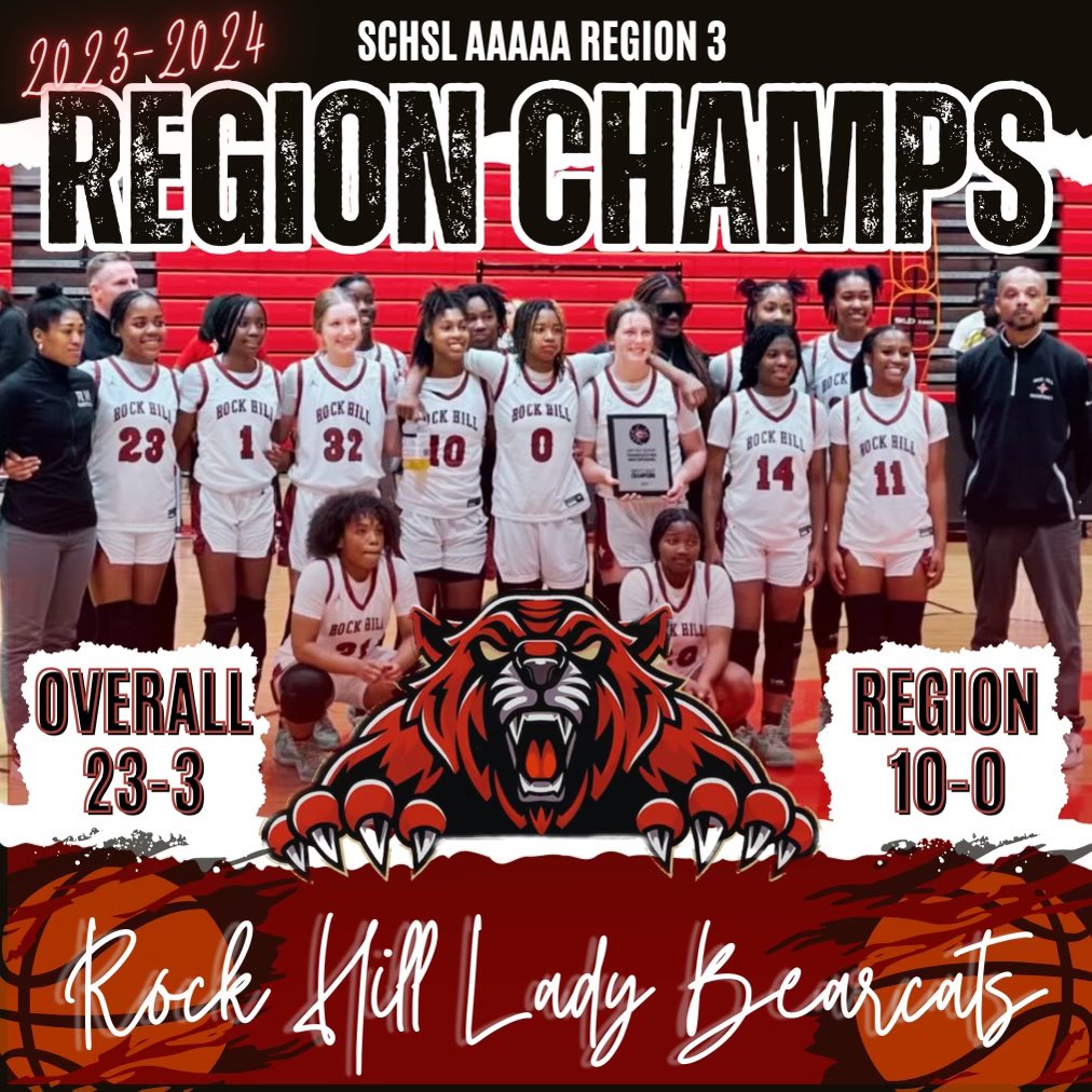 RHHSGirlsBBall's tweet photo. 23-3 Overall, 10-0 Region, Region Champs #BuiltDifferent @SCBCA https://t.co/OpJPFAYVvU