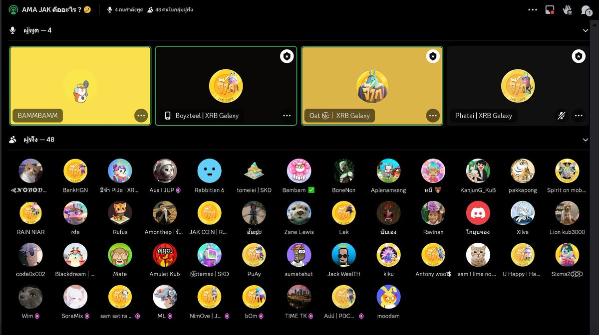 JakReward's tweet image. Our first JAK reward AMA is finished.
Thank you Moderator Mr. Bambamm and everyone who participated in this event. The team is delighted to receive an overwhelming feedback from everyone.
.
#jakreward #jakcoin #bitkubchain #jibchain