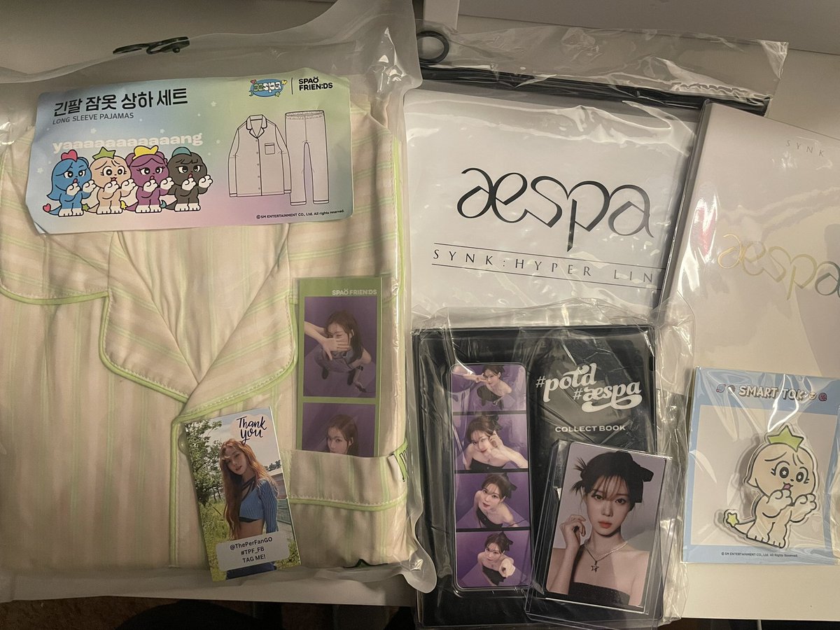 NiczSoMe's tweet photo. Got my aespa stuff in perfect shape!! as always thank you for hosting ๐ซถ๐ผ
@ThePerfFanGO
#TPF_FB https://t.co/jAzH3zH1wn