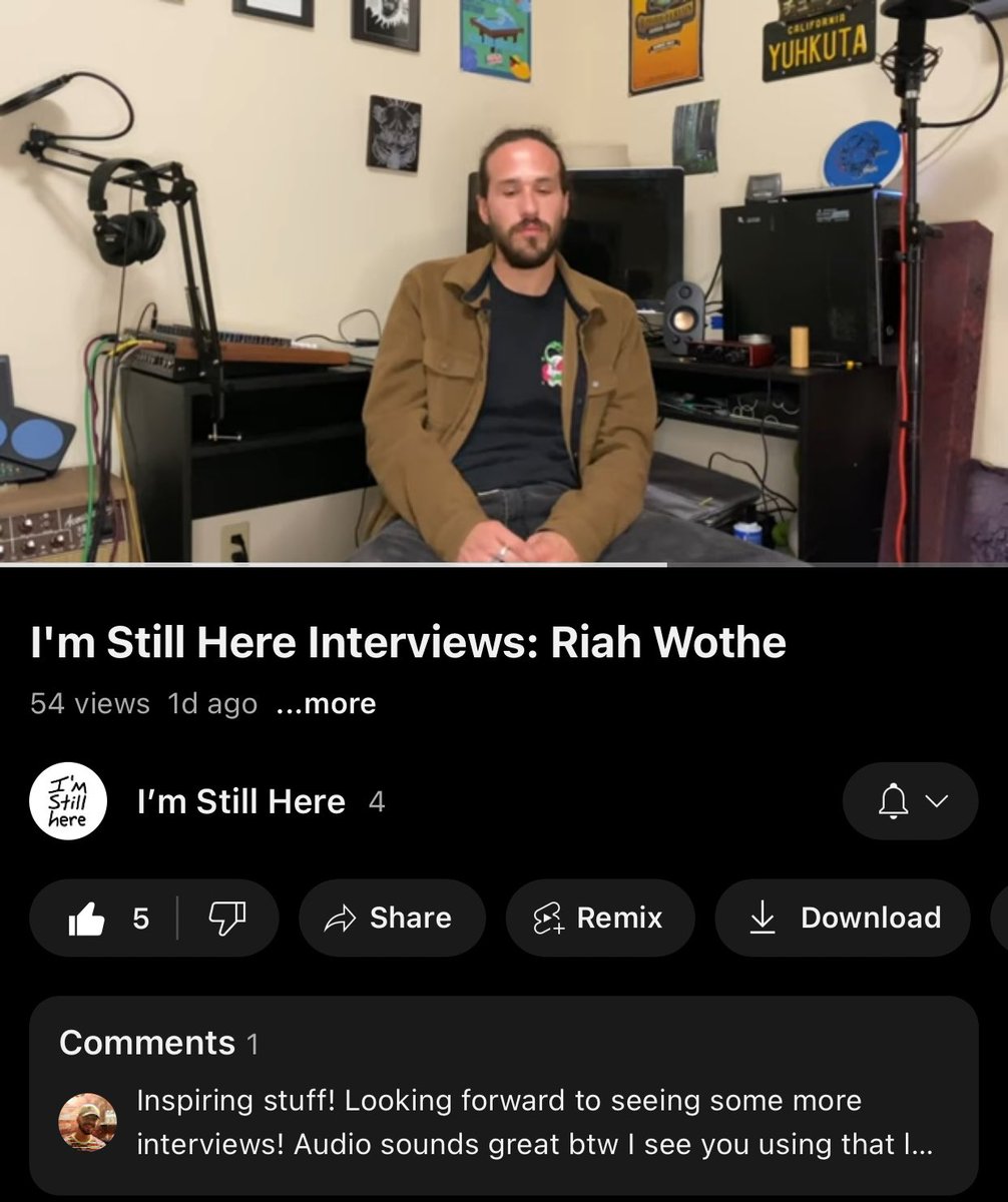 imstillhereco's tweet photo. The first entry into our interview series is out now. Link in bio. #imstillhere https://t.co/HA4EPappf1