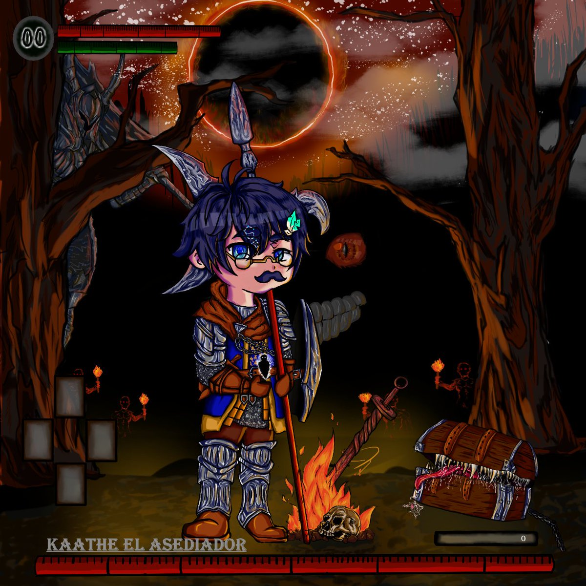 🟣 ESTOY EN DIRECTO en TWITCH!! twitch.tv/starlightg9 hoy jugaré Dark Souls la Obra Maestra de Fromsoftware 😎