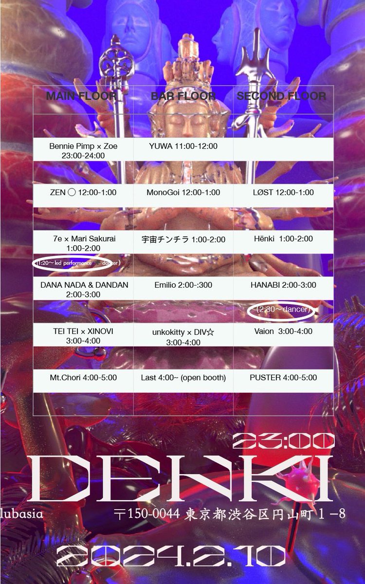 youreyescream's tweet photo. 今日は電気菩薩だ
Main Floor 28:00~回す！遊ぼう🌞❇️ https://t.co/XHwfvVzLHt