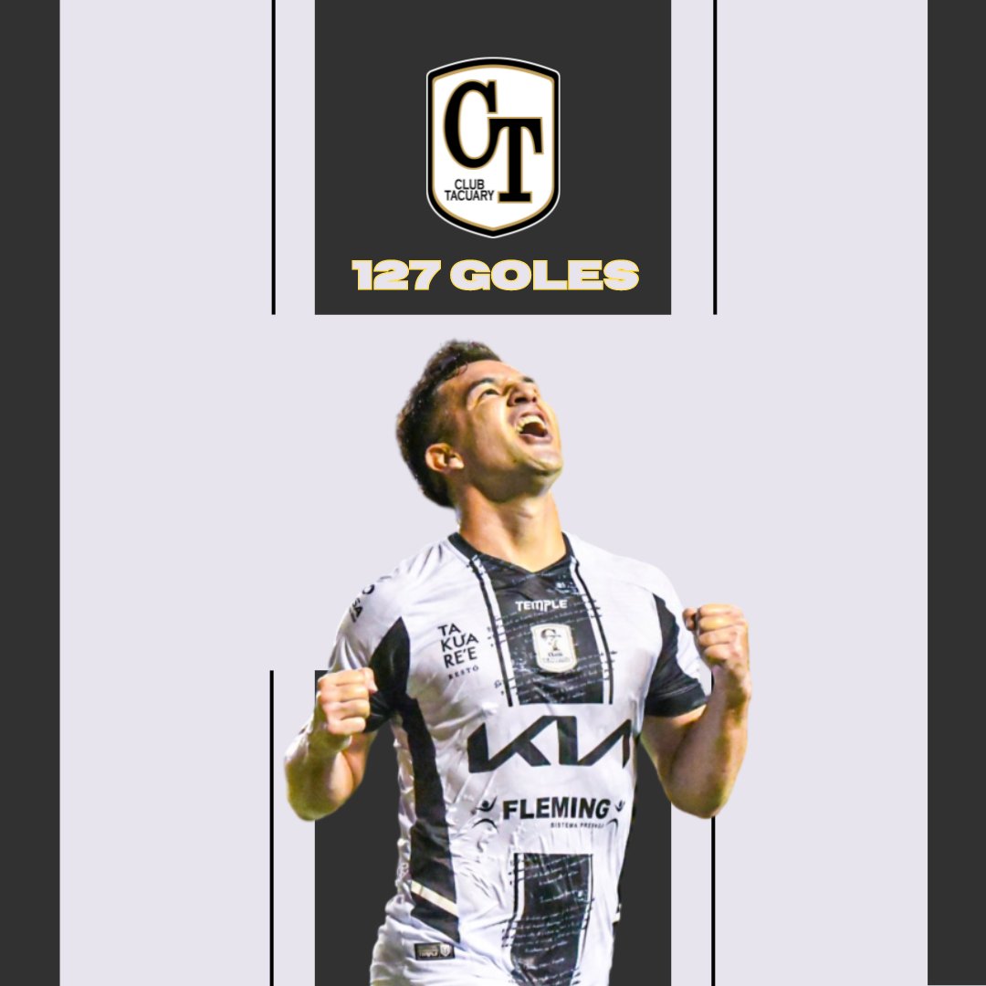 SEGUNDO MÁXIMO
Goleador del Fútbol 🇵🇾.

Gracias a su doblete ante #Trinidense, Néstor Camacho 🇵🇾 (36) logra convertirse en el 2° máximo anotador del fútbol 🇵🇾.

Iguala a Hernán Rodrigo López 🇺🇾 con 127 ⚽ y queda por debajo de Santiago Salcedo 🇵🇾, que posee 160 ⚽.