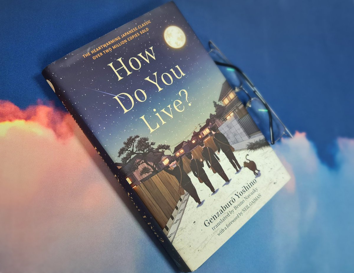 Esta semana finalmente li "How do you Live?" de Genzaburo Yushino, que inspirou o mestre Miyazaki a fazer "O Menino e a Garça"(que finalmente verei amanhã)!