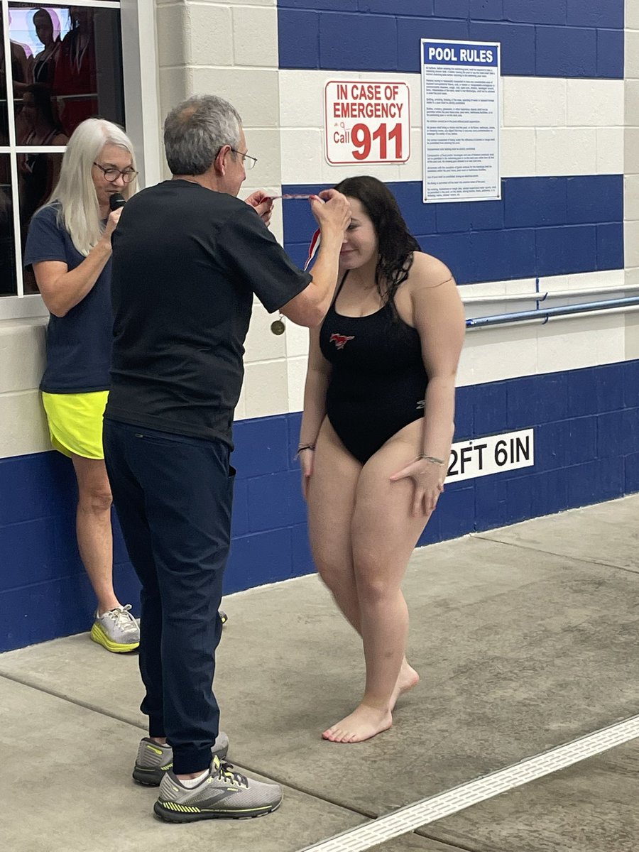 pchswimdive's tweet image. Congratulations to Sarah Fields, your District Champion in Diving!
