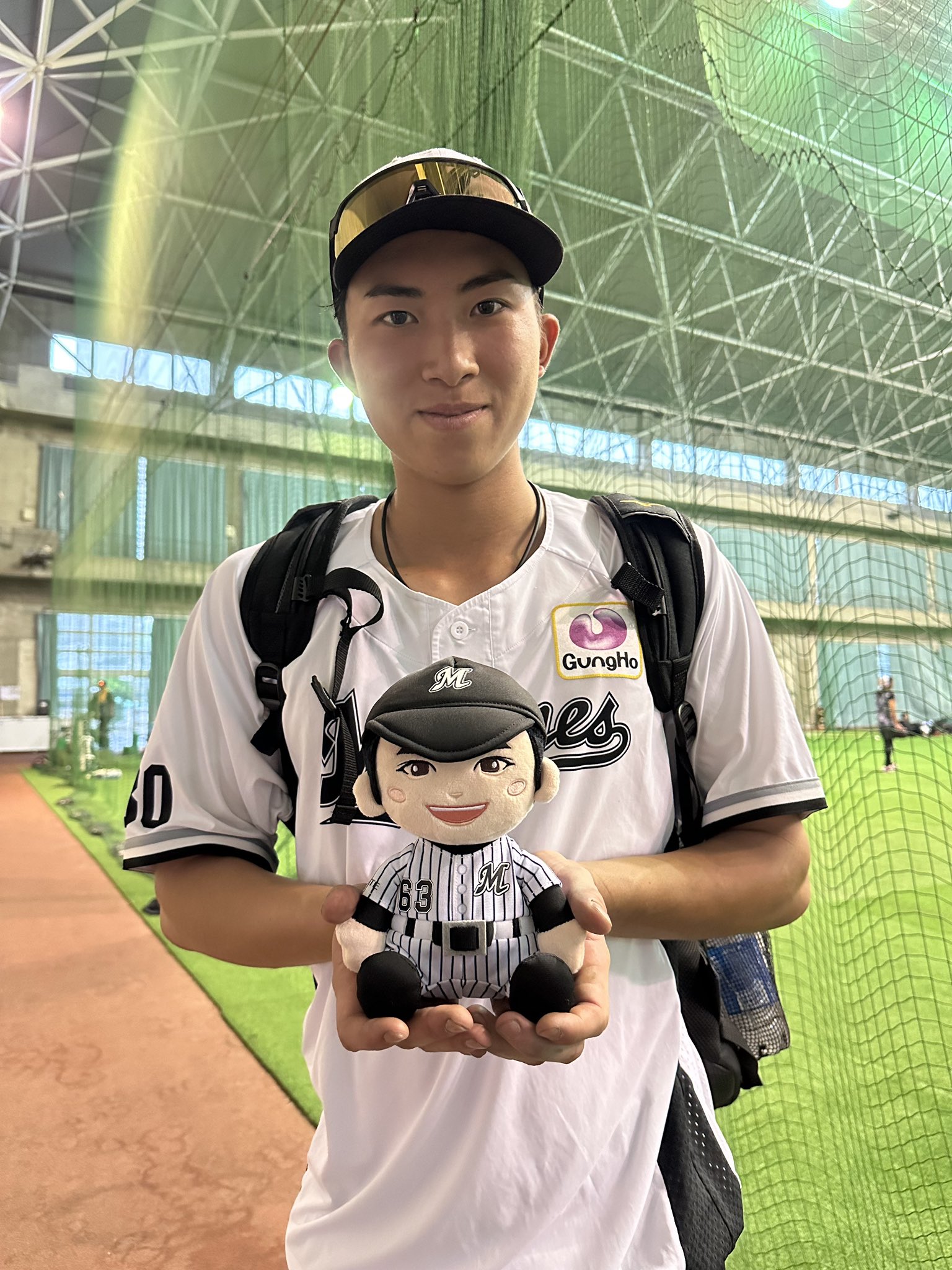 千葉ロッテマリーンズ | 和田康士朗選手が支配下登録となり、背