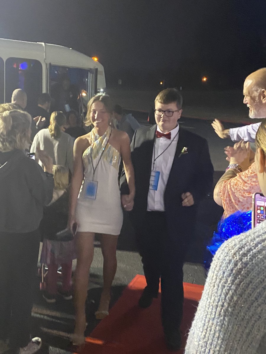 CoachSmithMCHS's tweet photo. So proud of our @McCrackenStangs and @stangs_varsity players and coaches’ willingness to support others in our community.  Night to Shine is such an AWESOME event! https://t.co/B2bCqgifMv