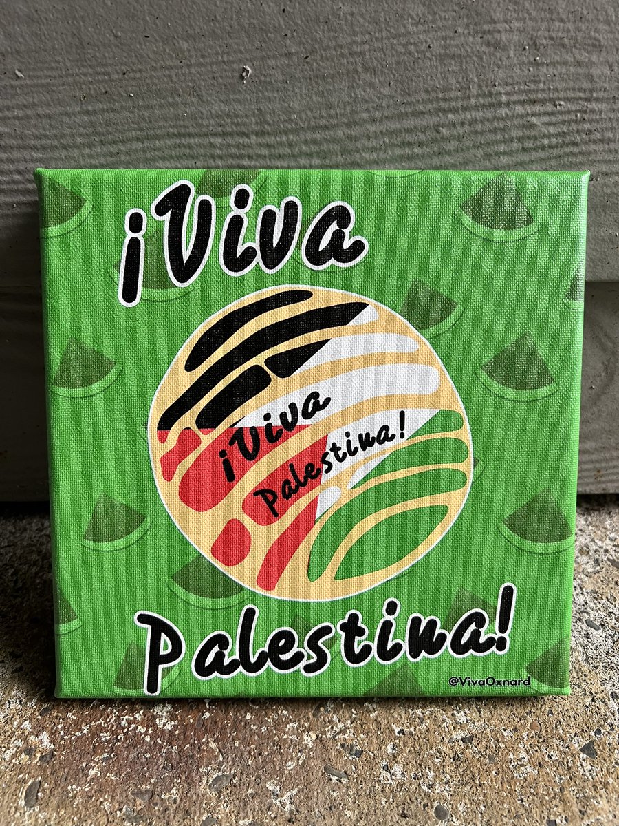 We are selling custom canvas prints to raise funds to purchase and give away Children's Books for countering Anti-Palestinian Racism &amp; Dehumanization. These books will be given away to the Oxnard community. More info TBA.

How to purchase: vivaoxnard.square.site