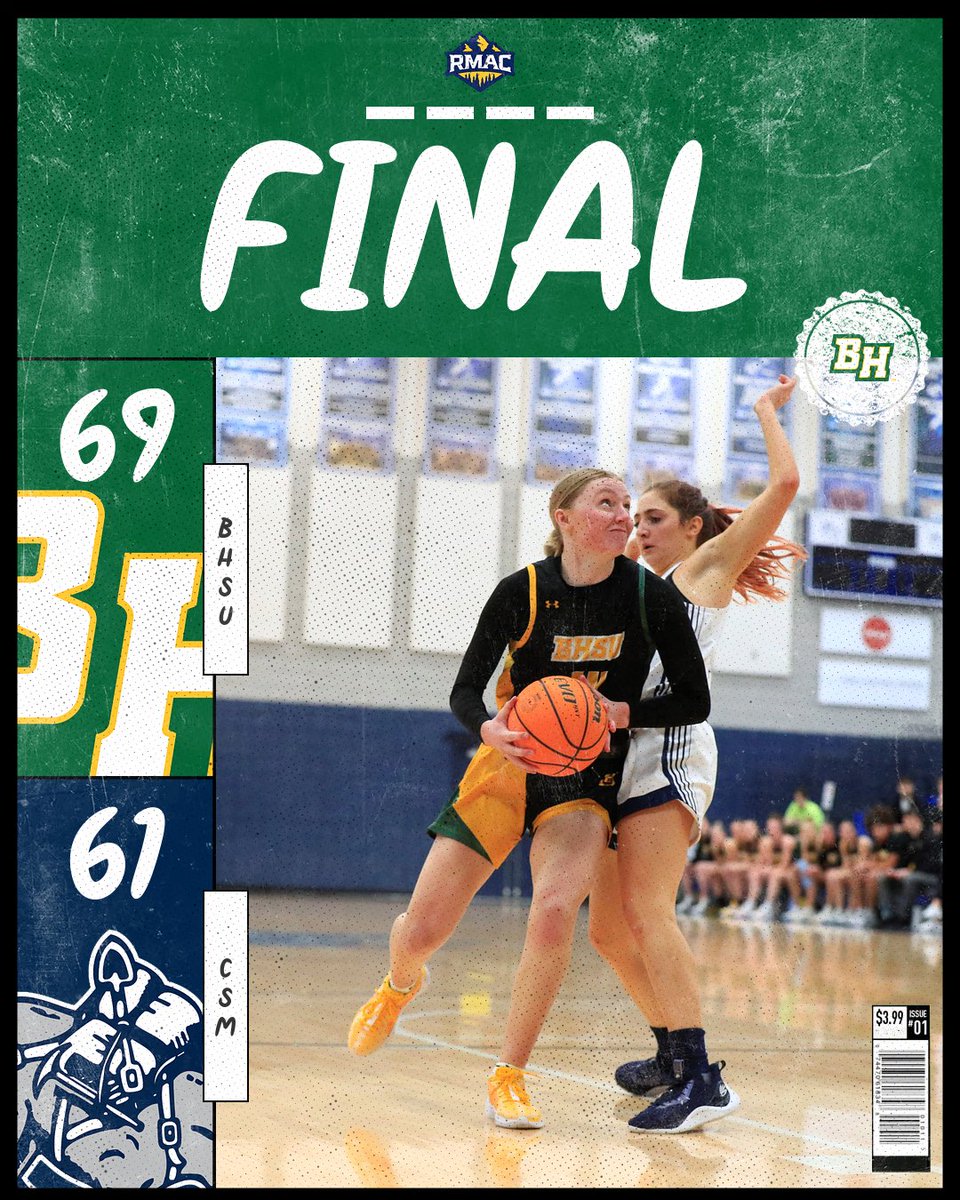 𝘿𝙊𝙒𝙉 𝙂𝙊𝙀𝙎 𝙈𝙄𝙉𝙀𝙎 ‼️

BHSU picks up their first win over a ranked team on the road behind 15 points from Hammerbeck!

After trailing by 10 at the break, the Yellow Jackets outscore the Orediggers 45-27 in the second half!

#ClimbTheHills x #HSTT