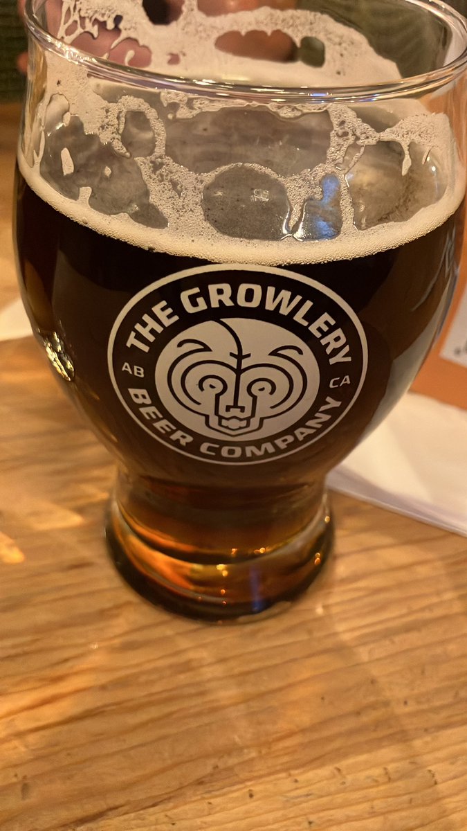 @yegsportstalk @JoaquinGage31 @TomGazzola @SobeysLiquor Having the maple sweet potatoe beer I was talking about this morning. It’s really good. @GrowleryBeer