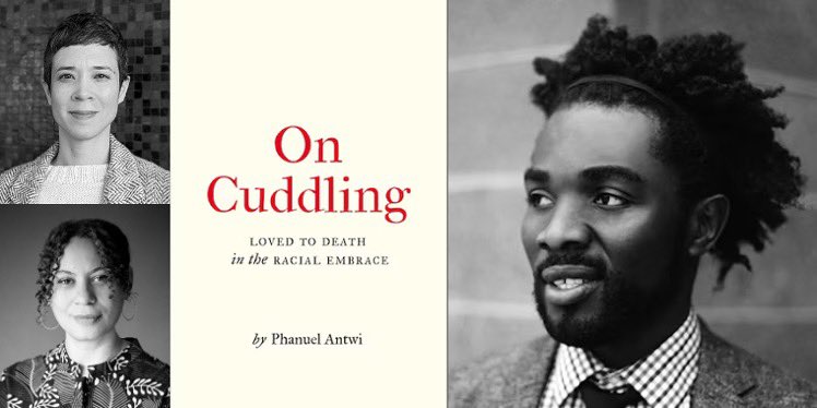 @VPL Coming up, an event on cuddling @VPL! UBC Prof Phanuel Antwi presents his new book of essays and poetry on intimacy and racial violence. He'll discuss it with fellow profs @NadineAttewell & Cecily Nicholson @_c_n_. Thu, Feb 15 @ 7pm Details: vpl.bibliocommons.com/events/65b285f…