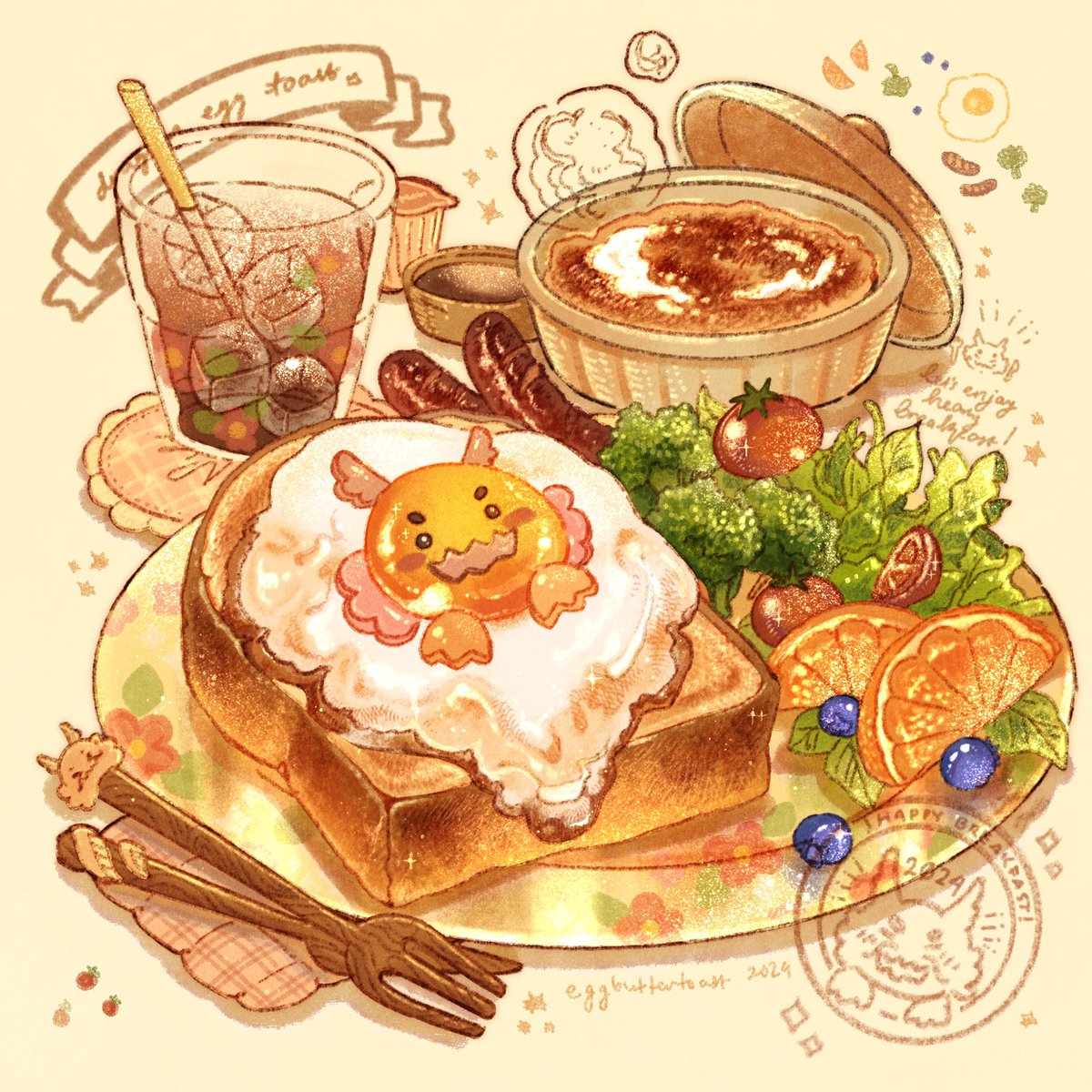 「Happy lunar new year! To celebrate year 」|nao 🍞🍳のイラスト