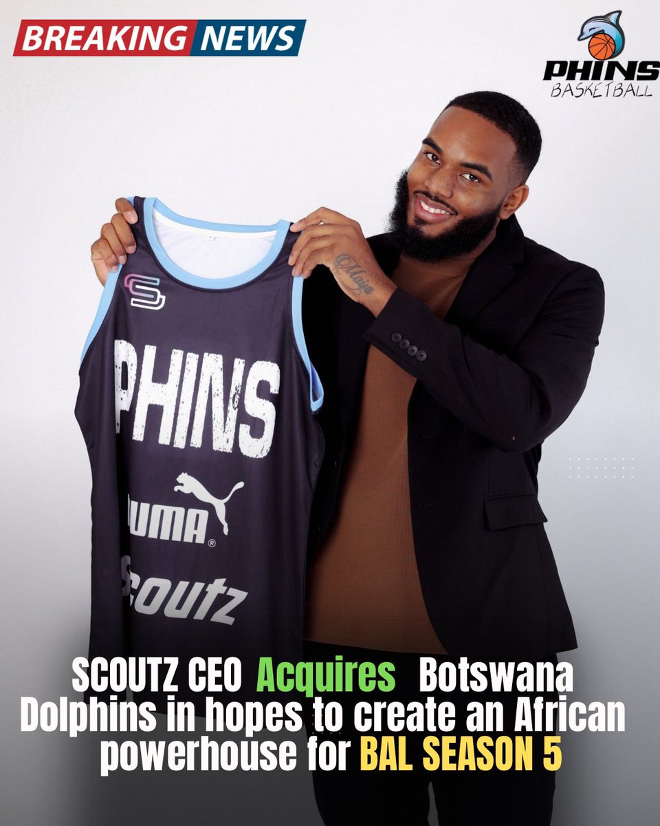 <a href="/tonedepina/">Antonio Depina</a> has Acquired the Botswana Dolphins in hopes of Creating a <a href="/theBAL/">Basketball Africa League</a> powerhouse for season 5 🇧🇼