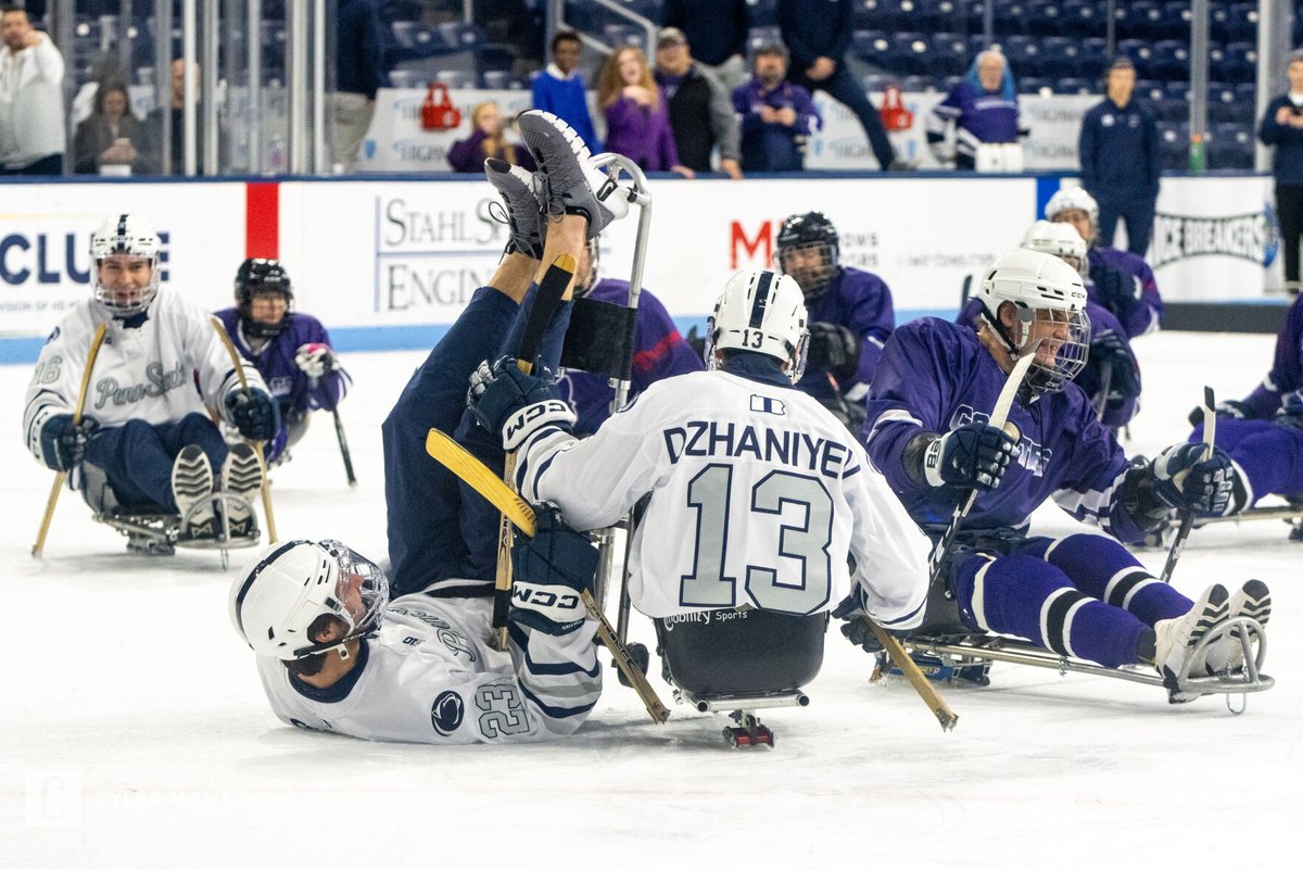 TDCVisuals's tweet photo. Photos of the day: Penn State athletics engaged the community this weekend at the women's basketball Pink Zone and Play4Kay game, men's hockey Sled Classic and softball's community day 🏀🏒🥎 https://t.co/ana1A4CJri