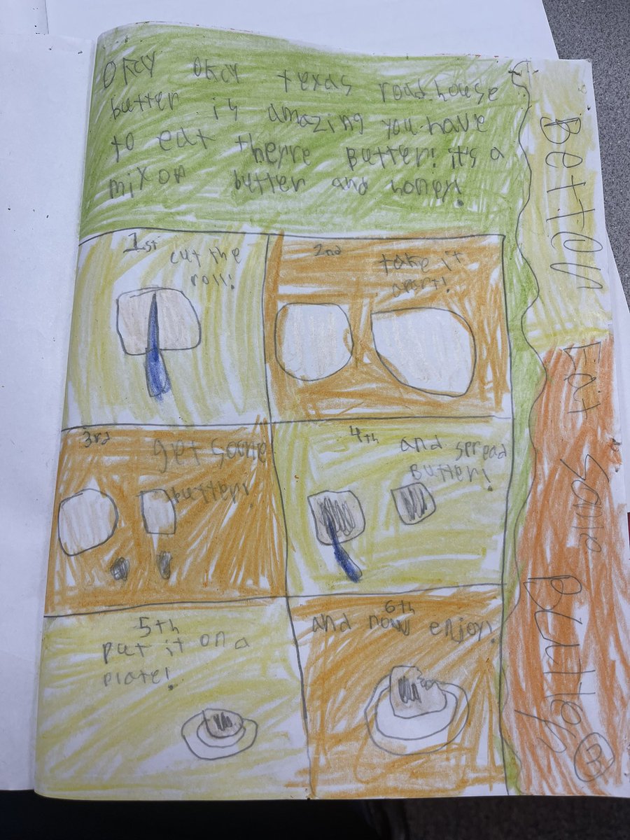 Hey <a href="/texasroadhouse/">Texas Roadhouse</a>, I have a 2nd grade writer that LOVES you…especially your rolls, butter, and peanuts!