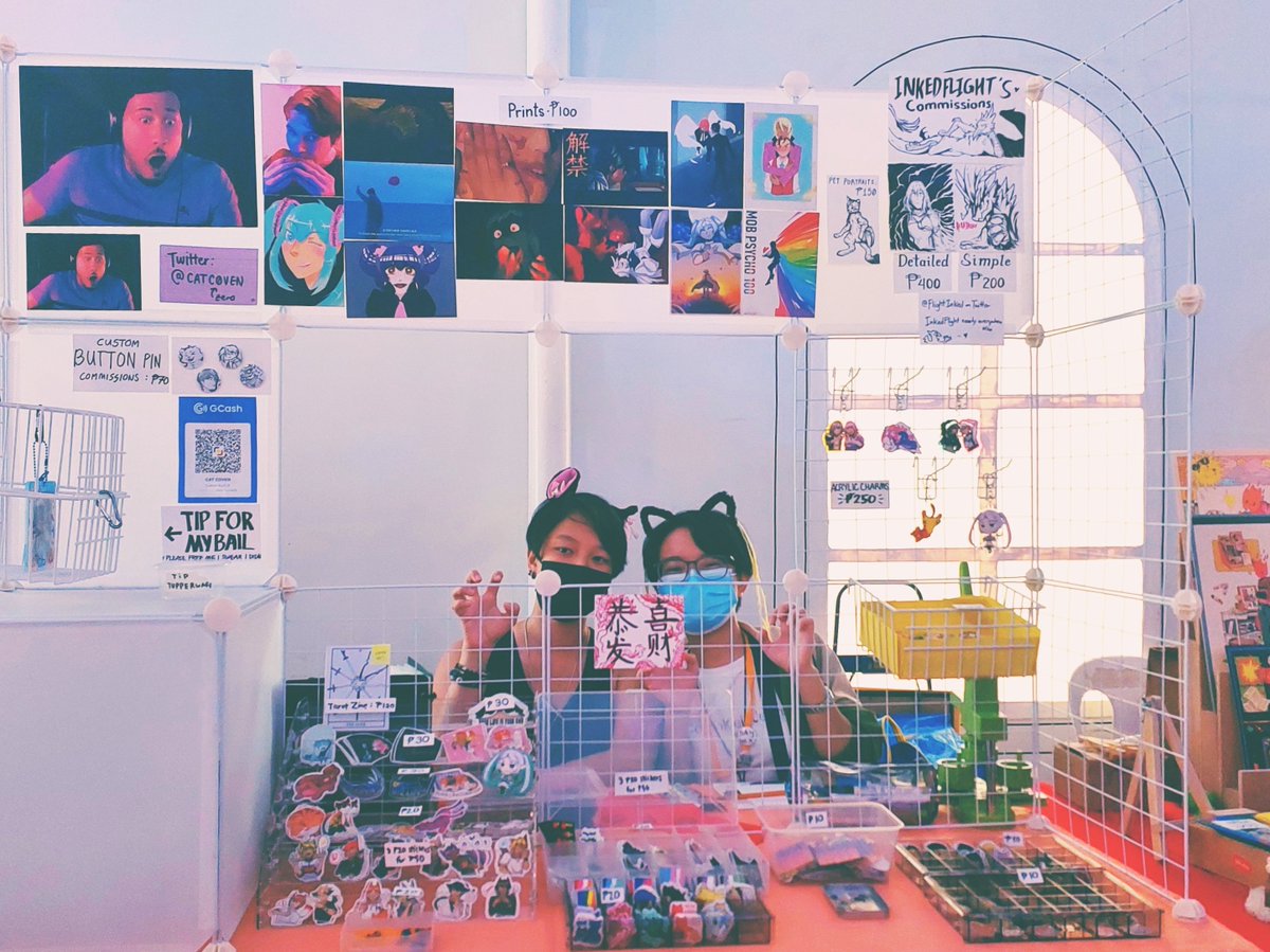 CATC0VEN's tweet photo. Happy Lu-nya-r New Year! We're here at Komiket QC today and tomorrow, 9AM-7PM! ❤️ https://t.co/ekpm4LEv09