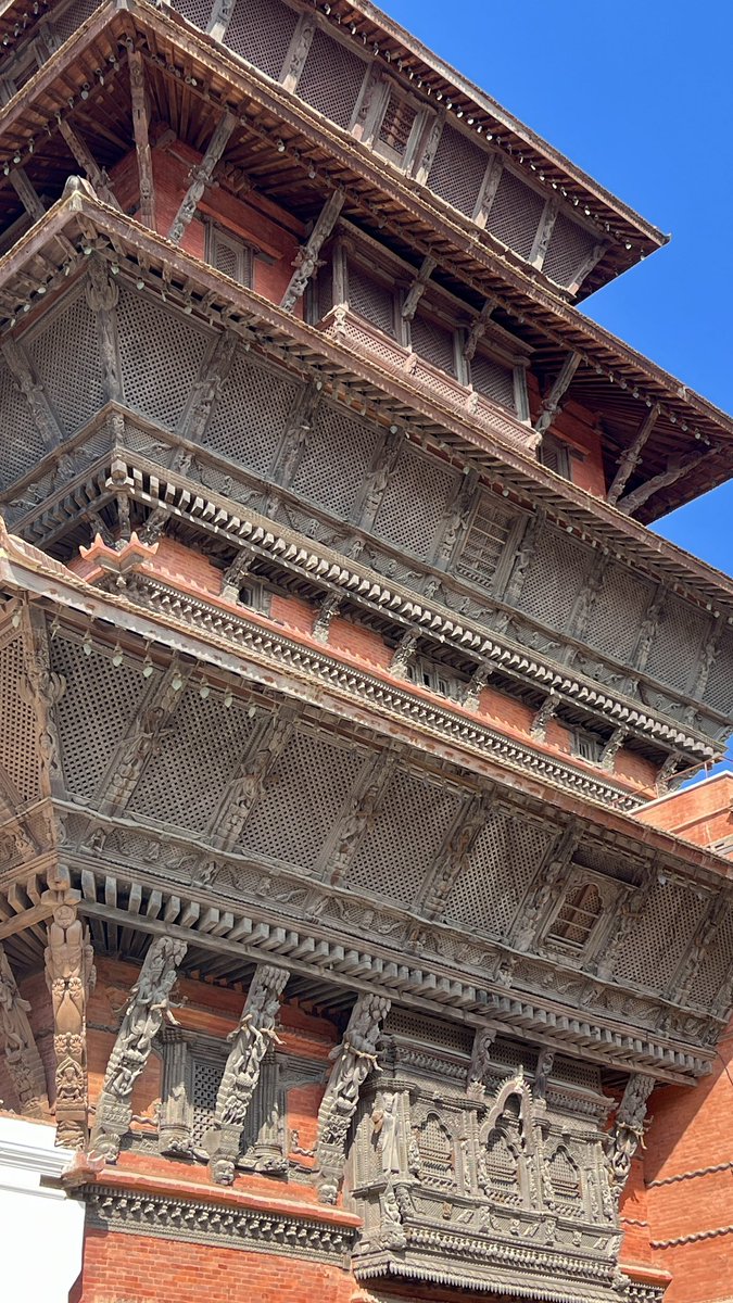 Kathmandu Durbar Square — historically and culturally significant site, timeless rich woodwork in temples. Kathmandu, Nepal. (Photo captured by ME) #kathmandudurbarsquare #discovernepal #tasteofnepal #foodsandflavorsfromnepal