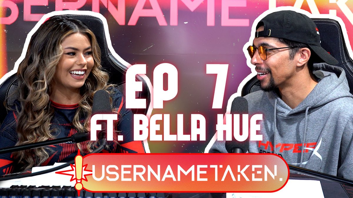 We’re dropping episode 7 of Username Taken when? RIGHT NOW!!! 🚨🚨

Make sure to head on over to YouTube and check out our newest episode featuring the wonderful <a href="/ItsBellaHue/">Bella Hue 🖤</a> 
youtu.be/zJalHg0HcX0