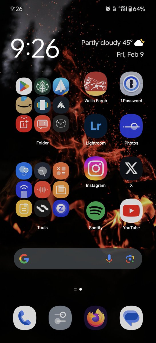 tylers_feed's tweet photo. Let's see your #AndroidSetups #AndroidHomescreen 

Pretty basic, still playing around with the new phone. https://t.co/WRQwhbzLMD