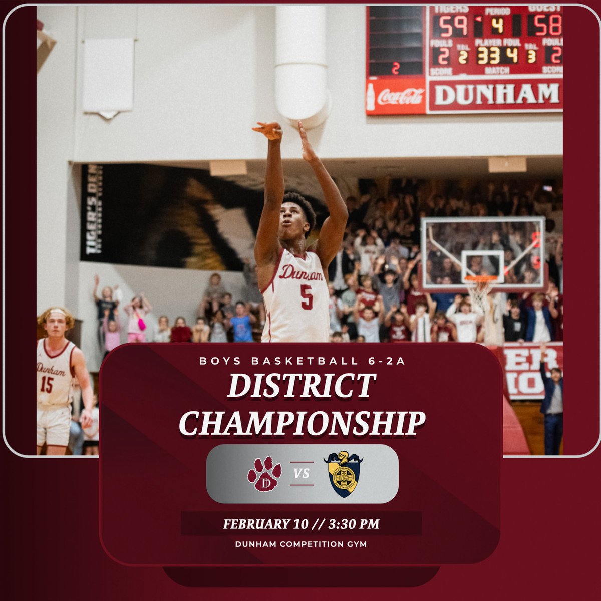 Dunham Athletics tweet media