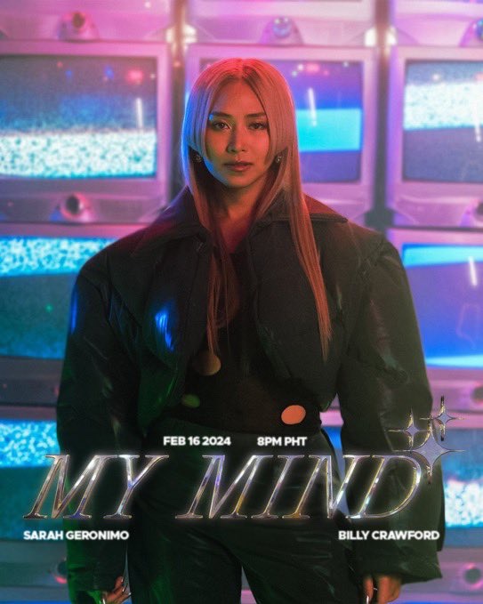 WORLDMUSICAWARD's tweet photo. Philippine Superstar #SarahGeronimo reveals first concept pics for her much awaited song "My Mind" feat. Billy Crawford, out Friday, February 16...👏🇵🇭🌟🥇📸🆕🎶💥2⃣/1⃣6⃣👑💙

#SarahGxBillyMyMind
#BillyCrawford https://t.co/xVD8RsoGTv