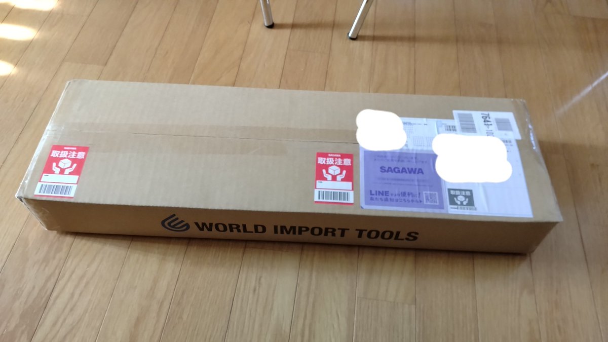mukkey03's tweet photo. W.I.Tから届いた〜。
来週会社に持っていこ。
#ワールドインポートツールズ #トルクレンチ #worldimporttools https://t.co/8BDATUwkbl
