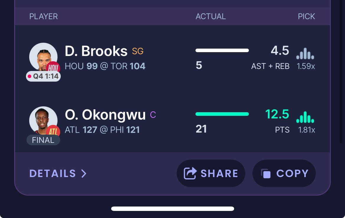 leakprizepicks's tweet photo. Dillion the mfn villain brooks you are a bad mfer!!! Cash slip one for twitter #SleeperPicks #prizepicks #NBAX #gamblingx #GamblingCommunity https://t.co/ncqWw9JXRI