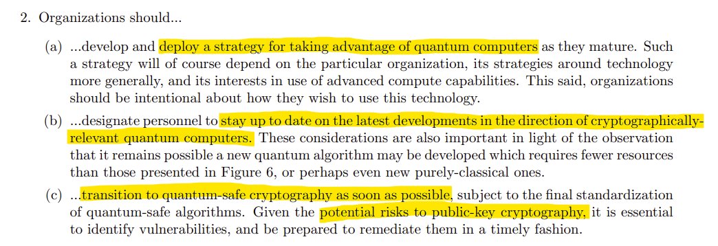 Long-term crypto investment in #BTC & other ECC-backed coins carries an increasing hacking risks due advancements in #quantumcomputing

Consider quantum-resistant coins. Those which employ Post-Quantum Cryptography such as $QRL, for diversification due to #quantumcomputers threat