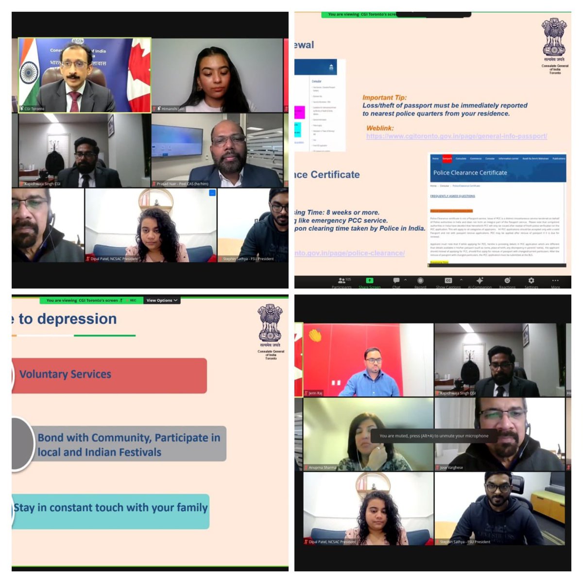 CG <a href="/S_Nath_S/">Siddhartha Nath</a> was delighted to participate in the International Youth Canada's session and address more than 150 new Indian students. He offered insights on consular services provided by <a href="/IndiainToronto/">IndiainToronto</a> and on navigating Canada's social and cultural landscape.