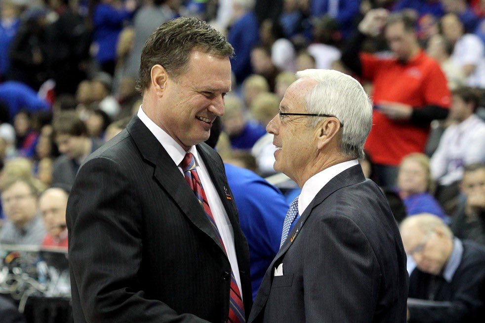 CBKReport's tweet photo. NCAA Tournament Wins by Head Coach Since 2000:

Roy Williams — 57
Bill Self — 55
Coach K — 53
Tom Izzo — 49
John Calipari — 46
Mark Few — 41
Jay Wright — 34
Billy Donovan — 33
Jim Boeheim — 32
Rick Pitino — 28
Jim Calhoun — 26
Bo Ryan — 25
Rick Barnes — 25
Beilein/Matta — 24 https://t.co/Dp2FFI8yAH