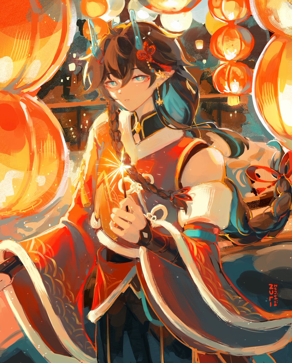 zuristiie's tweet photo. 甲辰龙年快乐  happy lunar new year!!🧧 #HonkaiStarRail https://t.co/qNtzl47v3s