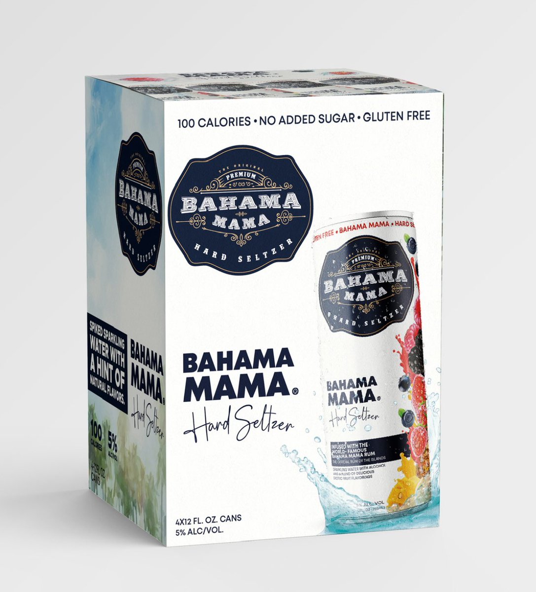 Bahama Mama hard seltzer, infused with the world- famous Bahama Mama Rum “the official Rum of the islands” coming to a total Wine and spirits near you. @bahamamamarum #bahamamama #islandrum #tortugamusicfestival #bahamasstrong🇧🇸💪 #bahamas🇧🇸