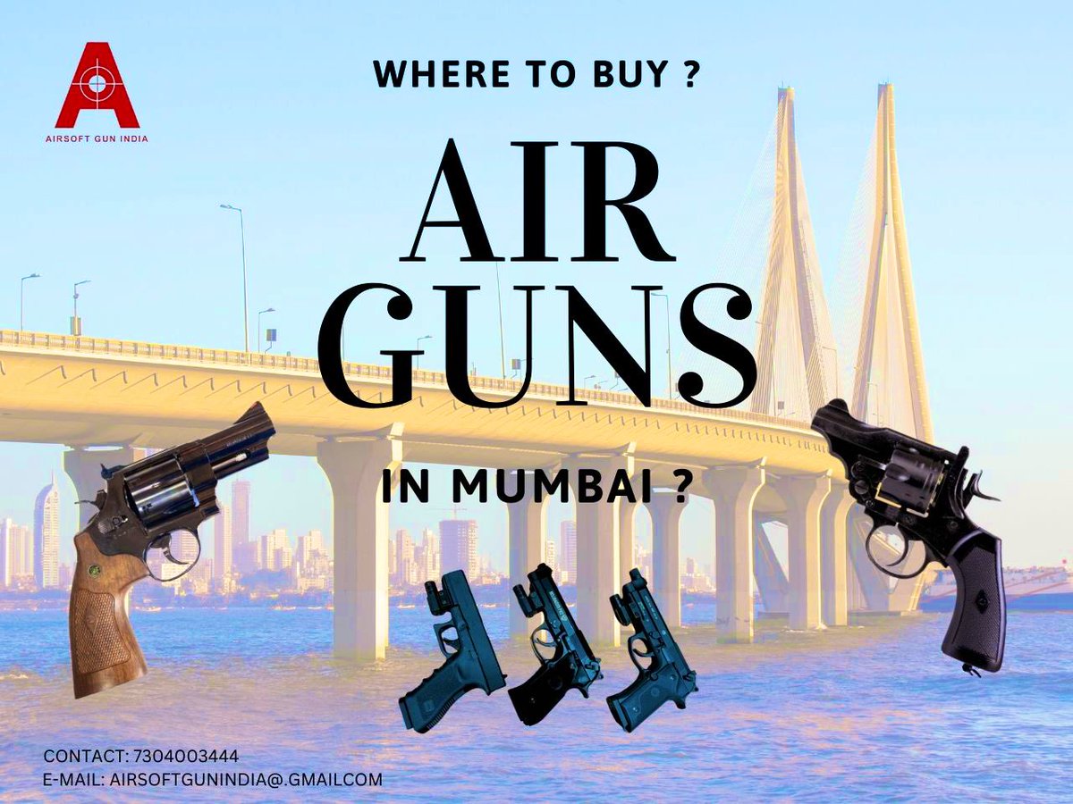 IndiaAirsoft's tweet photo. Where to Buy Air Guns In Mumbai?
🤔⁉️
Check-out our latest Blog : https://t.co/S893vJA9zC
#wheretobuy #buynow #mumbai #maharashtra #guns #wheretobuyairgunsinmumbai #bbgun #airgunindia #pelletgun #umarex #actionsportgames #colt1911 #beretta #webley #danwesson #airsoftguns #sport https://t.co/B4jpUvDs9n