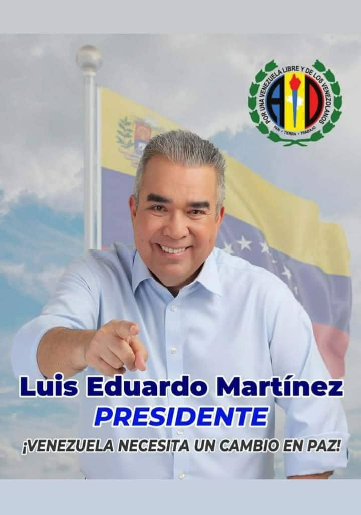carlosrodfor's tweet photo. YO🤍 Vzla🇻🇪
SomosAD🏳️🏳️

El cambio es inevitable! FUTURO y PROGRESO para mi VENEZUELA 🇻🇪  acompaña a

Luis Eduardo Martínez 
Próximo PRESIDENTE 🇻🇪
 a recorrer cada rincón de este grandioso país
Manos a la Obras,  Manos para ARRIBA.! q  pronto Volveremos a Vivir MEJOR 🏳️🇻🇪 https://t.co/7VD1Tb4zIP