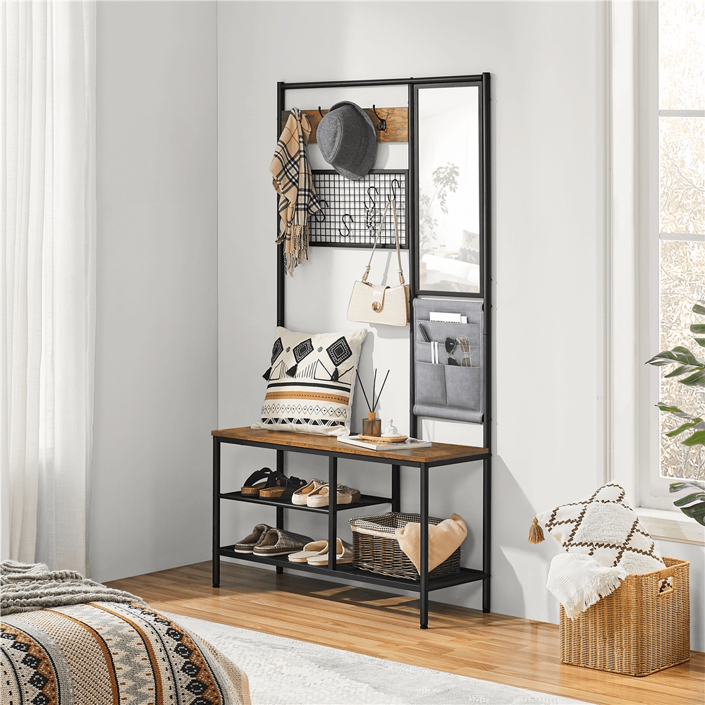 Yaheetech2's tweet photo. Bring order to your mudroom or foyer with this 6-in-1 industrial farmhouse hall tree. 
Link to hall tree: https://t.co/153soNe59q

#Yaheetech #myyaheetech #yaheetechfurniture #diyhomeprojects #renovations #diy #homedesign #interior123 #diyblogger https://t.co/46Hy8oJxXK