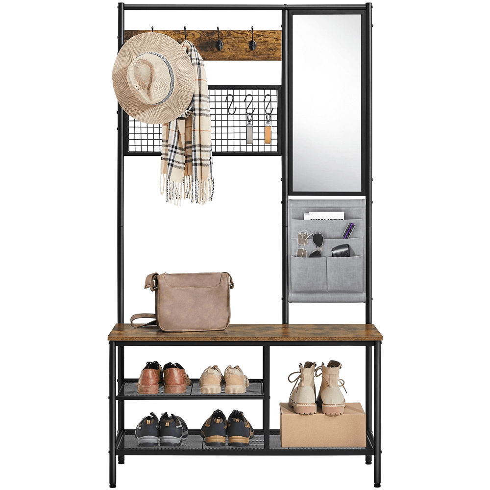 Yaheetech2's tweet photo. Bring order to your mudroom or foyer with this 6-in-1 industrial farmhouse hall tree. 
Link to hall tree: https://t.co/153soNe59q

#Yaheetech #myyaheetech #yaheetechfurniture #diyhomeprojects #renovations #diy #homedesign #interior123 #diyblogger https://t.co/46Hy8oJxXK