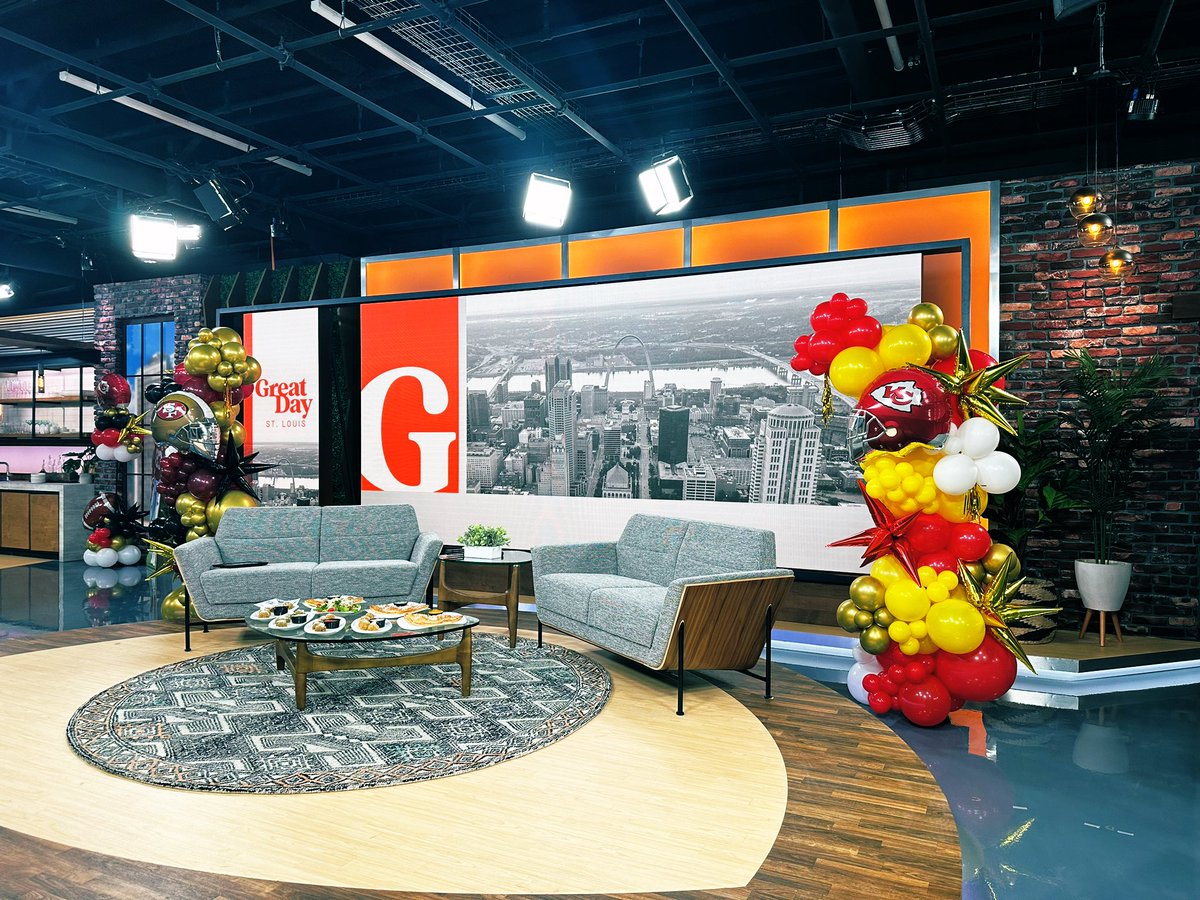 GreatDayStLouis's tweet image. Who is your #SuperBowlLVIII pick!? #GDSTL