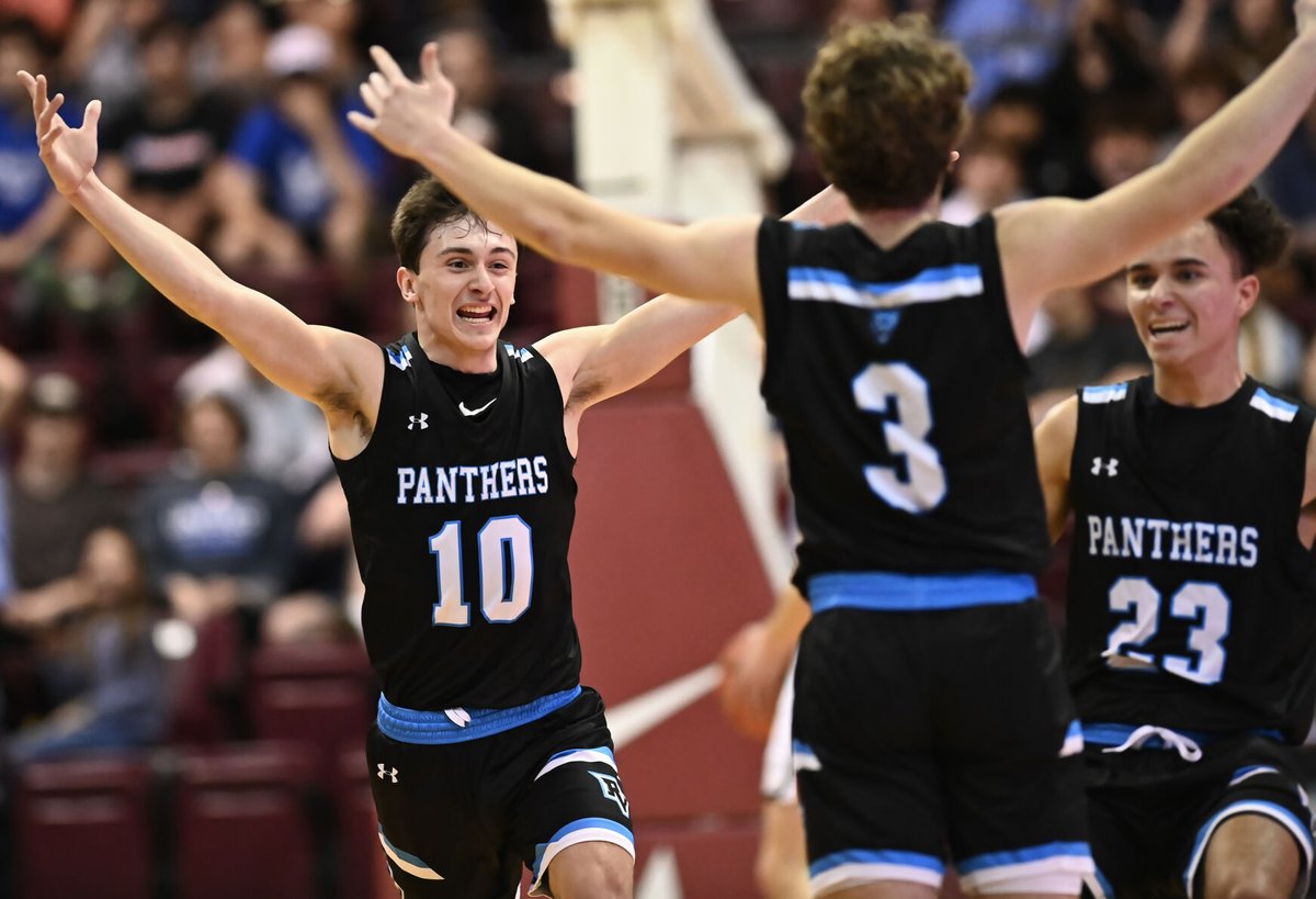 John Rucosky (@jrucoskyjohn) on Twitter photo .<a href="/RVpanthers/">Down Town Panthers</a>' Luke Woodring (left) and Jayden Whitfield (right) run to embrace teammate Dom Speal after he made the game-winning shot to claim the Heritage Conference title with a 45-43 win over <a href="/CTIndiansHoops/">Conemaugh Township </a> at IUP Friday night. .<a href="/RVpanthers/">Down Town Panthers</a>' Luke Woodring (left) and Jayden Whitfield (right) run to embrace teammate Dom Speal after he made the game-winning shot to claim the Heritage Conference title with a 45-43 win over <a href="/CTIndiansHoops/">Conemaugh Township </a> at IUP Friday night.