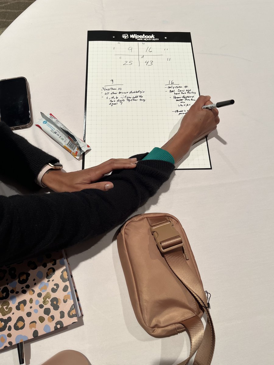 Number Talks NCTM Seattle!
Thank you <a href="/Wipebook/">Team Wipebook</a> for supporting teacher learning.