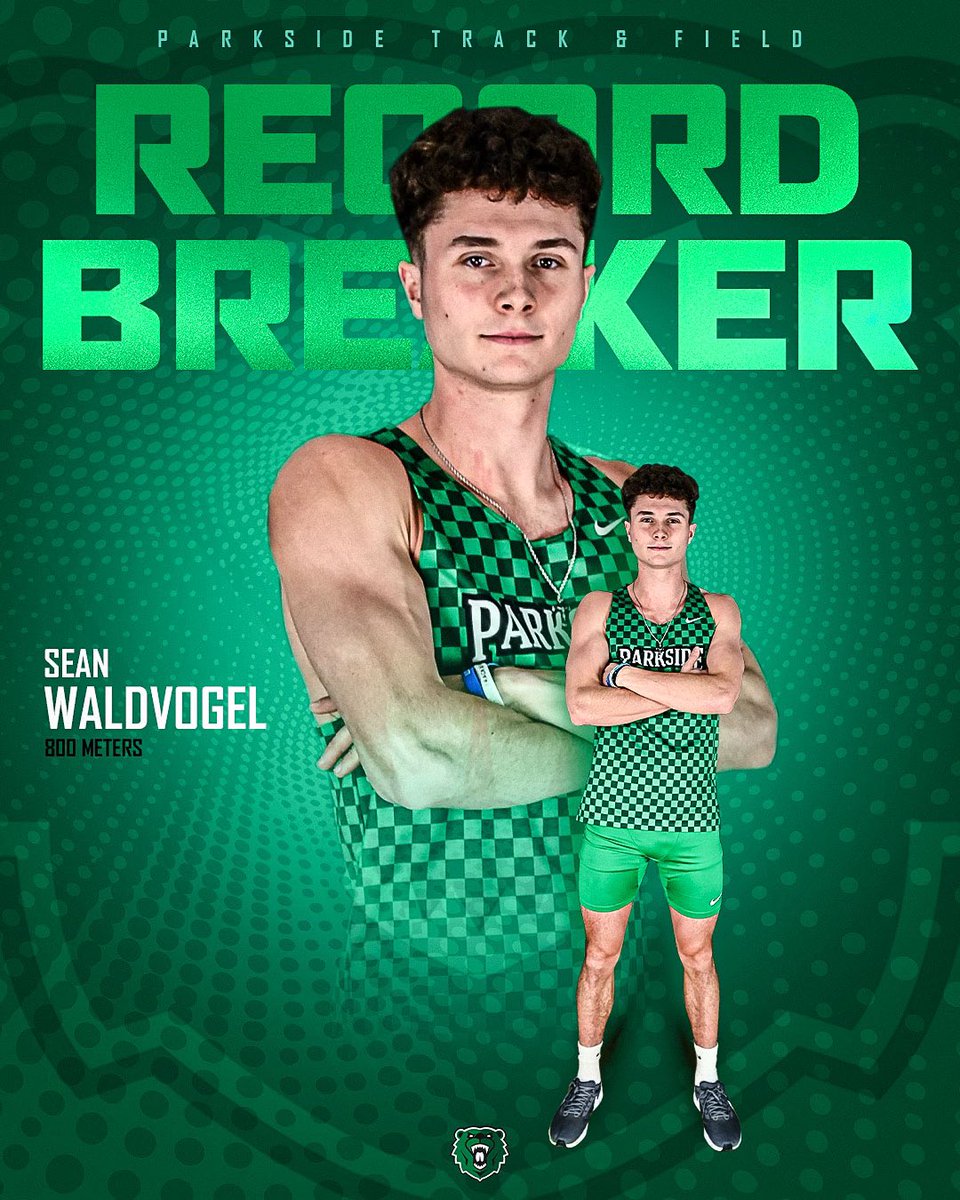 ParksideTFXC's tweet photo. Down goes another record! Sean Waldvogel breaks the school record in the 800 meter with a time of 1:52.24 which is also meets NCAA Provisional standards!

#RoadRangers // #RangerIMPACT https://t.co/uACePdOVIP
