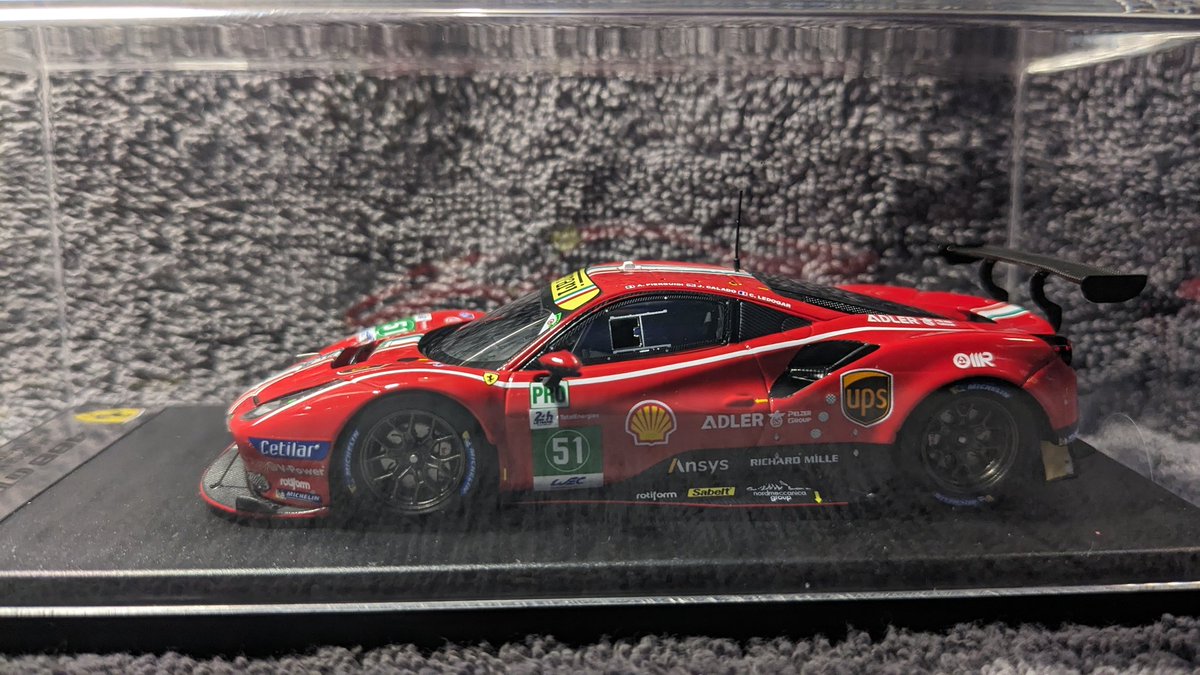 MoneyManRaceFan's tweet photo. #Looksmart 1/43 AF Corse Ferrari 488 GTE #51 2021 #LeMans24 LMGTE Pro winner 🏆
This machine is beautiful and one of many victories by the 488. #Spark #TrueScale https://t.co/mXrbk08LPN