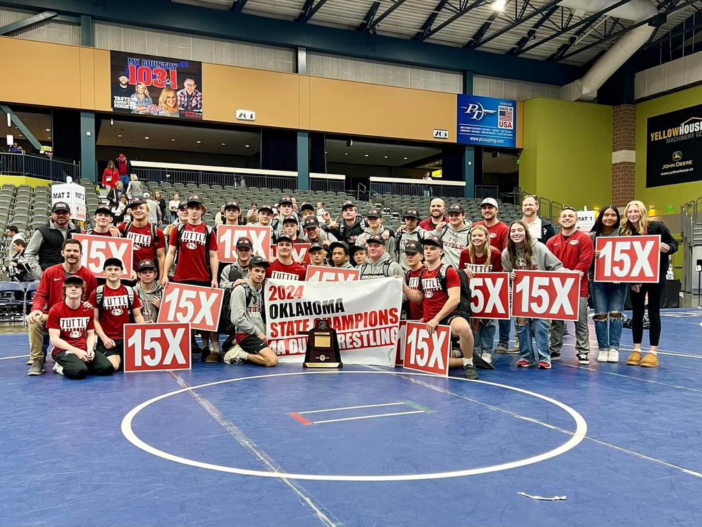 TuttleWrestling's tweet photo. 2024 4A Dual State Champions

New State Records:

21x Dual State Champs
15x Consecutive Dual State Champs https://t.co/ceGHXV6cmG