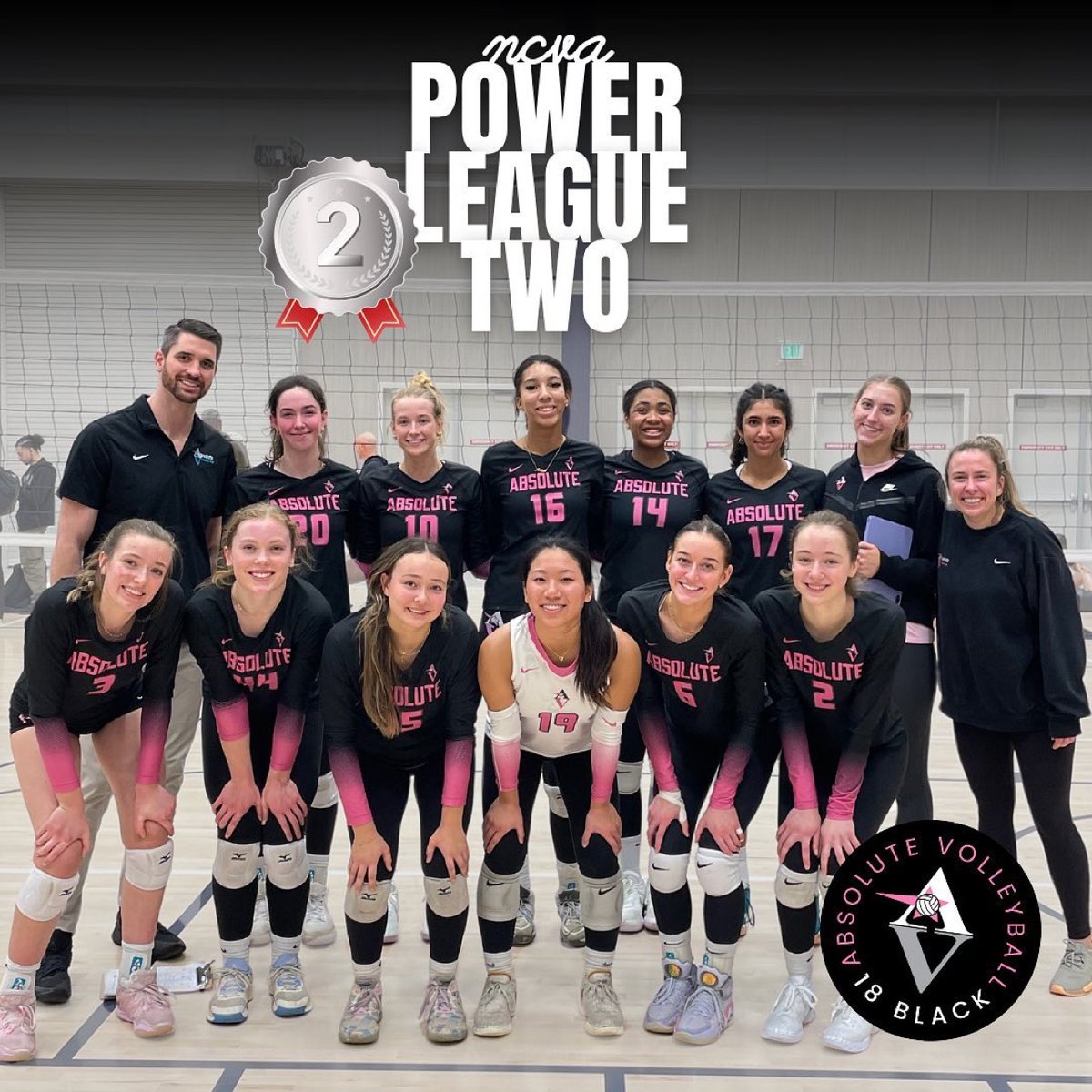 alanav_vb's tweet photo. Repost: @absolutevball 
Our 18s are all 🔥 📷Congratulations to Absolute 18 Black for taking the second seed in the Gold Bracket at NCVA Power League 2! We couldn’t be more proud of you 18 Black📷#WeAreAVC

#alanavillela #middleblocker https://t.co/auqDKYQFa9