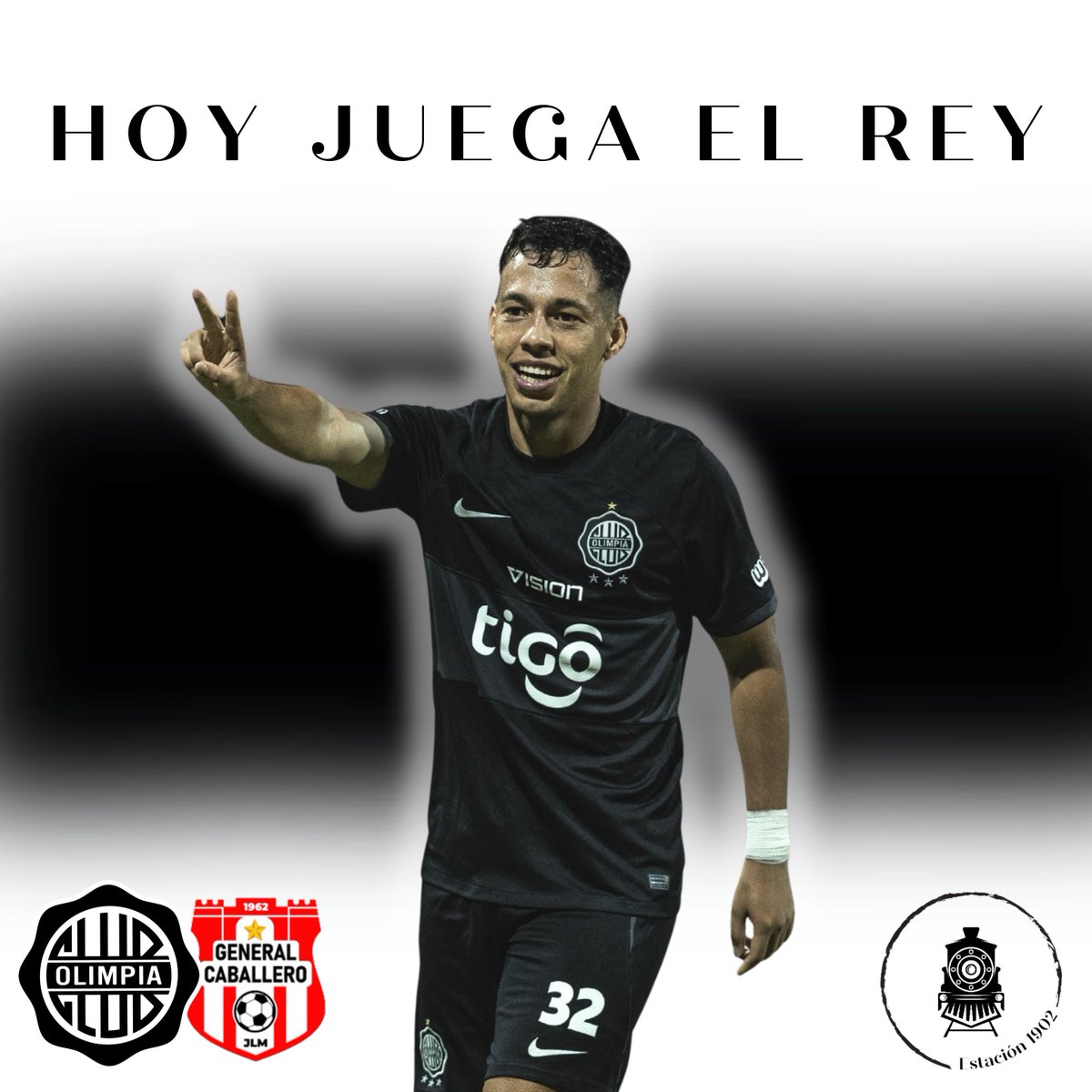 ¡𝑯𝑶𝒀 𝑱𝑼𝑬𝑮𝑨 𝑶𝑳𝑰𝑴𝑷𝑰𝑨!

#Estación1902 🚂
#Olimpia