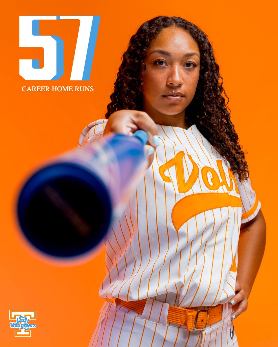 With her third-inning home run in game 2 against Baylor, Kiki Milloy hit her 57th career home run.

The homer tied her with Meghan Gregg for the most all-time in Tennessee history!