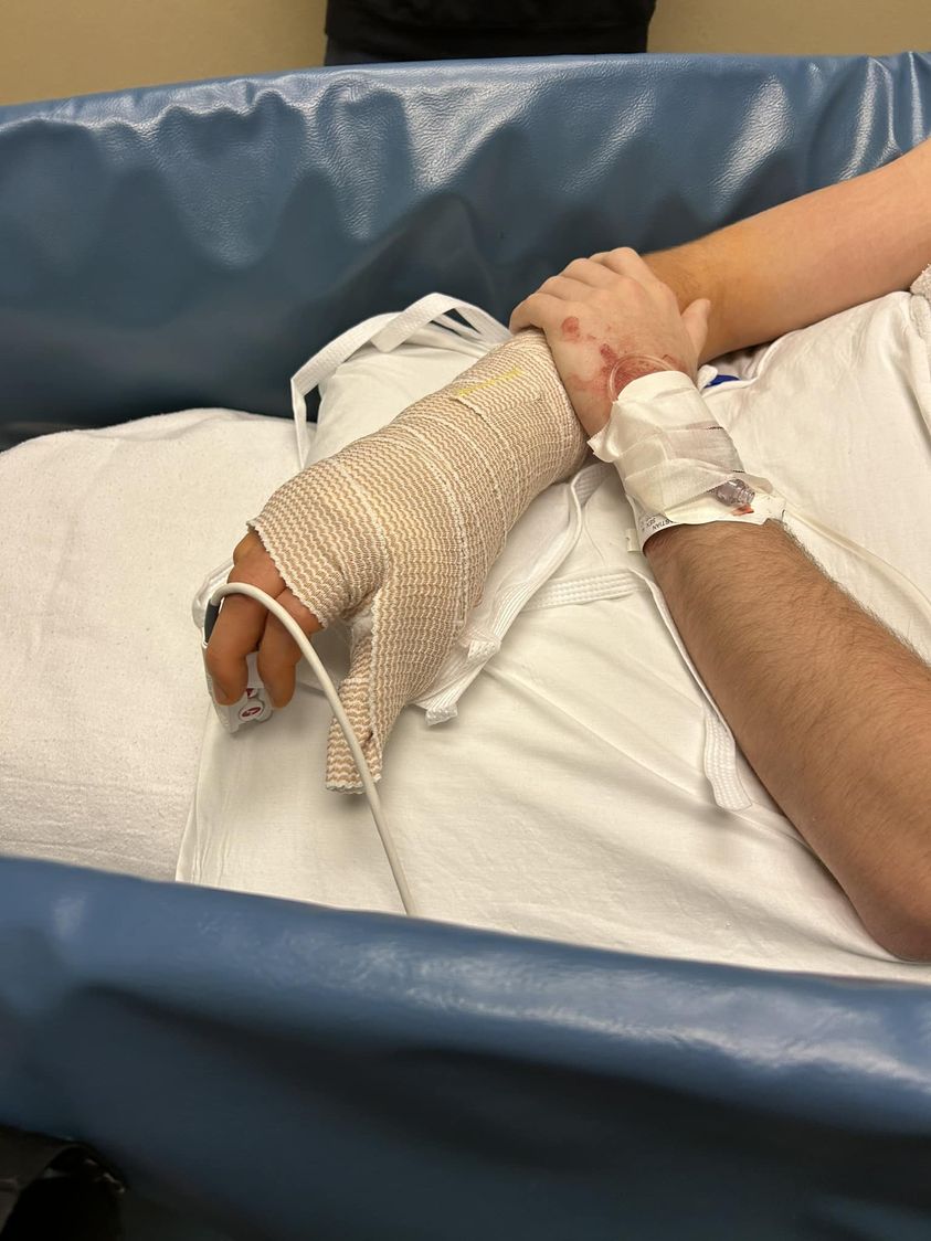 integratingtech's tweet image. Yesterday we stopped by @ChickfilA to grab lunch. A  manager talked to us in the drive thru. He asked about Cooper’s arm and we  said that the surgery just happened and this was our 1st stop. When we  got home, this brownie was in our bag! CFA Norterra in Phx