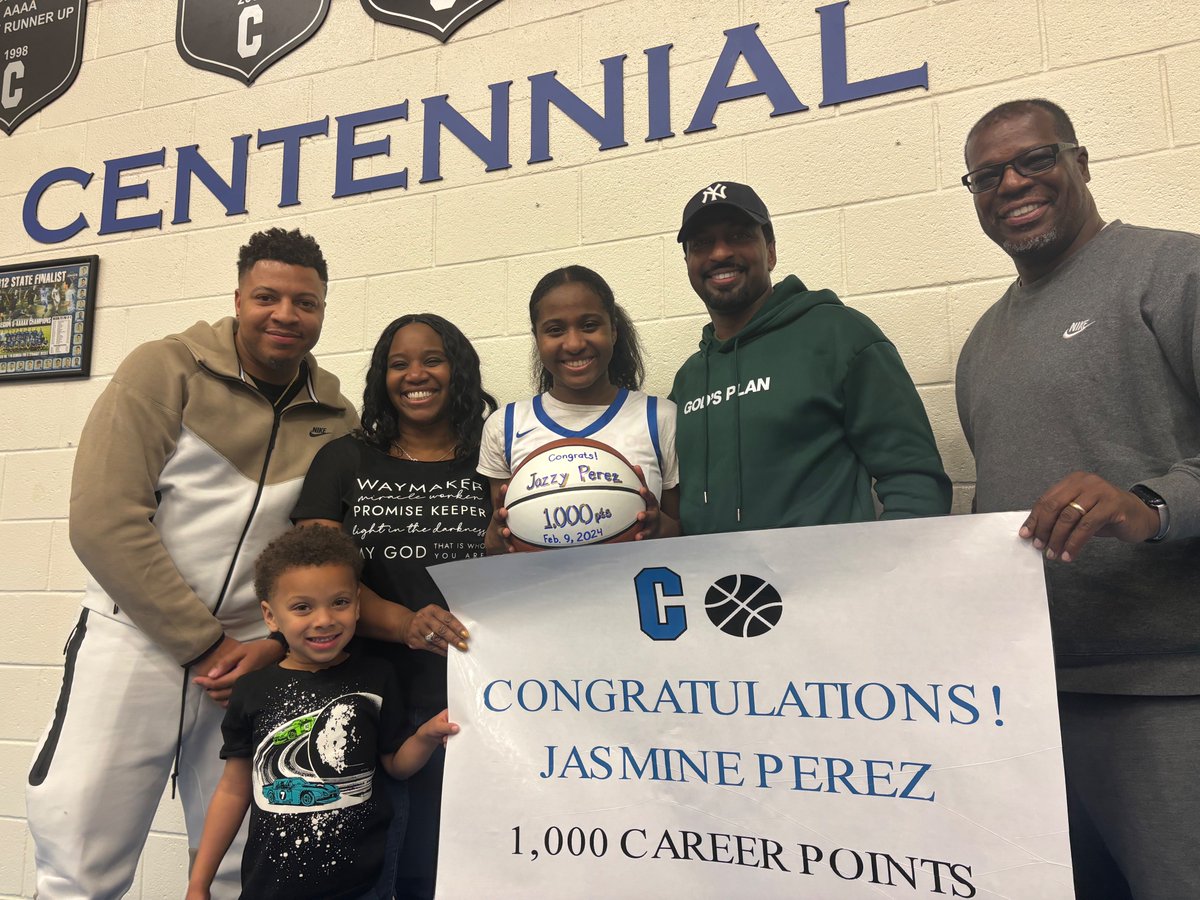 Jasmine "Jazzy" Perez (@findjazzy) on Twitter photo Blessed and honored to join the 1,000 points club!
Feels so special to have done it within 3 years after sitting out my sophomore year. All praise goes to GOD who through all things are possible.
<a href="/CentennialTOC/">CentennialTipOffClub</a>
<a href="/CHSKnightsAth/">Centennial Knights Athletics</a>
<a href="/Kaibot901/">Kai Wells</a>
<a href="/KyleSandy355/">Kyle Sandy</a> Blessed and honored to join the 1,000 points club!
Feels so special to have done it within 3 years after sitting out my sophomore year. All praise goes to GOD who through all things are possible.
<a href="/CentennialTOC/">CentennialTipOffClub</a>
<a href="/CHSKnightsAth/">Centennial Knights Athletics</a>
<a href="/Kaibot901/">Kai Wells</a>
<a href="/KyleSandy355/">Kyle Sandy</a>